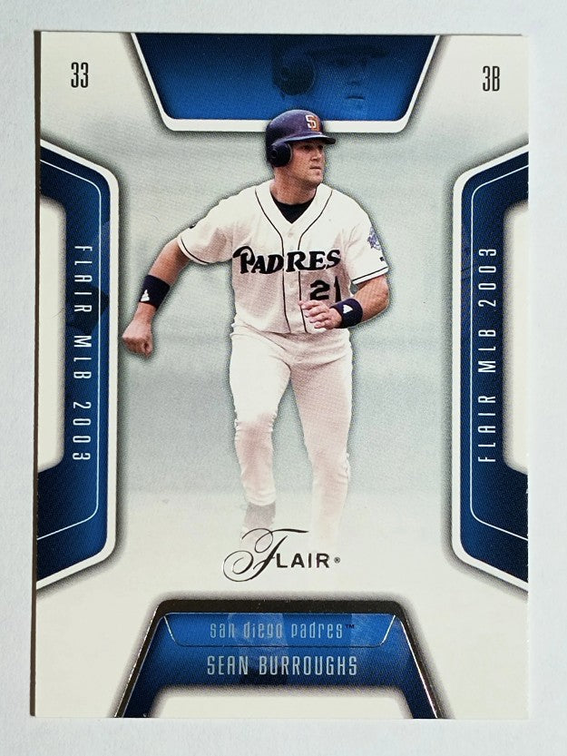 2003 Flair #6 Sean Burroughs
