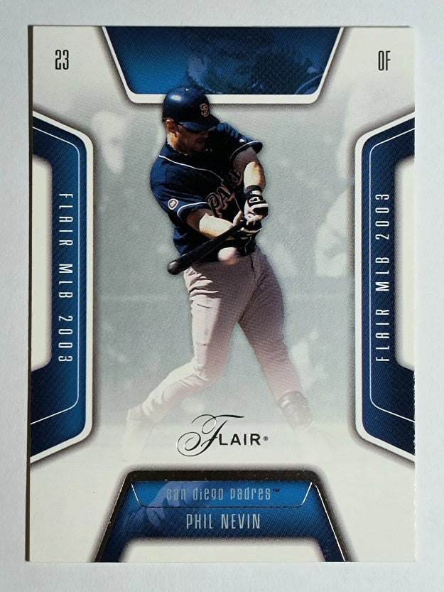 2003 Flair #27 Phil Nevin