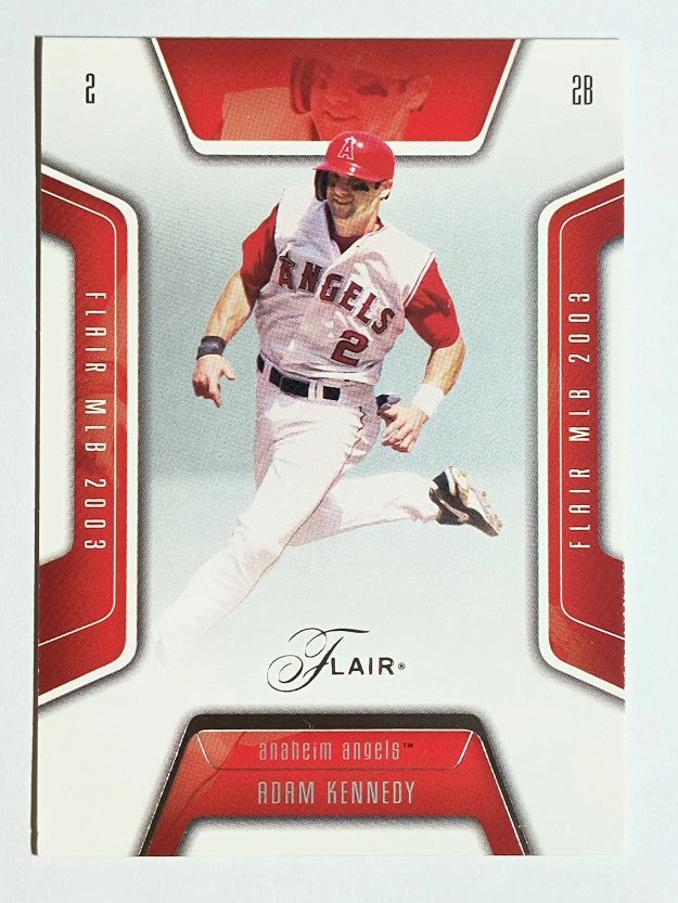 2003 Flair #39 Adam Kennedy