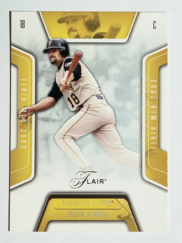2003 Flair #44 Jason Kendall