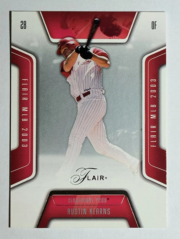 2003 Flair #66 Austin Kearns