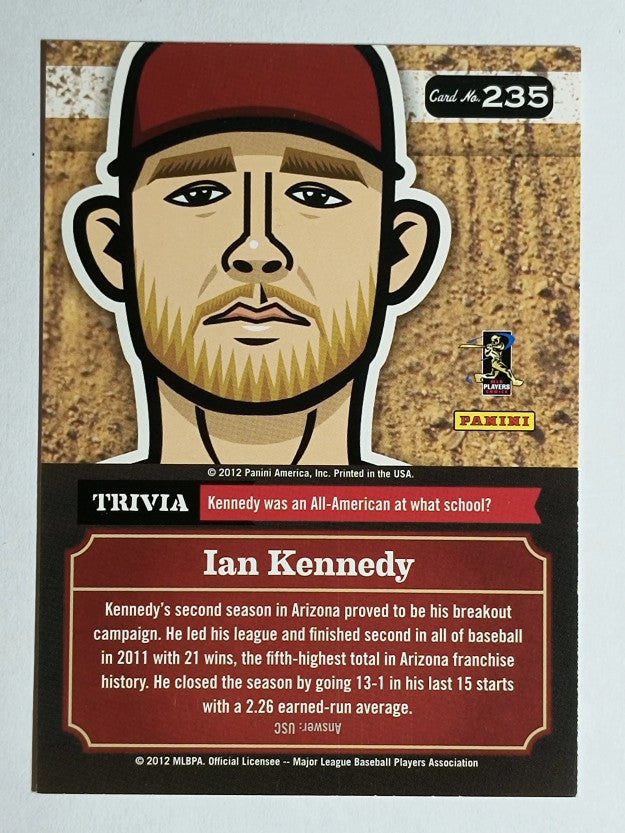 2012 Triple Play #235 Ian Kennedy FOC