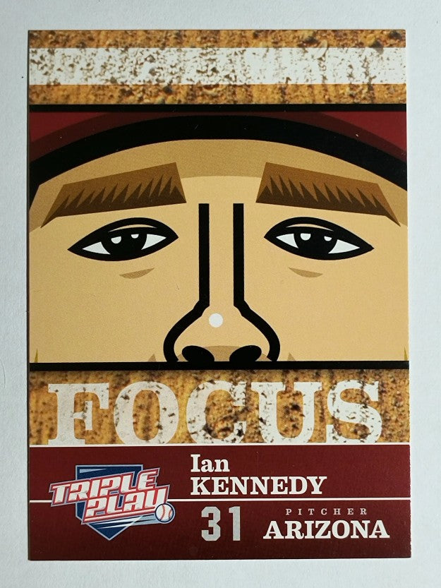 2012 Triple Play #235 Ian Kennedy FOC
