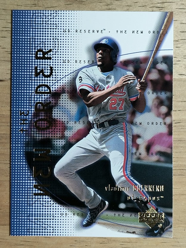 2001 UD Reserve New Order #NO1 Vladimir Guerrero