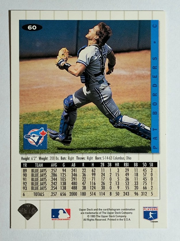 1994 Collector's Choice #60 Pat Borders