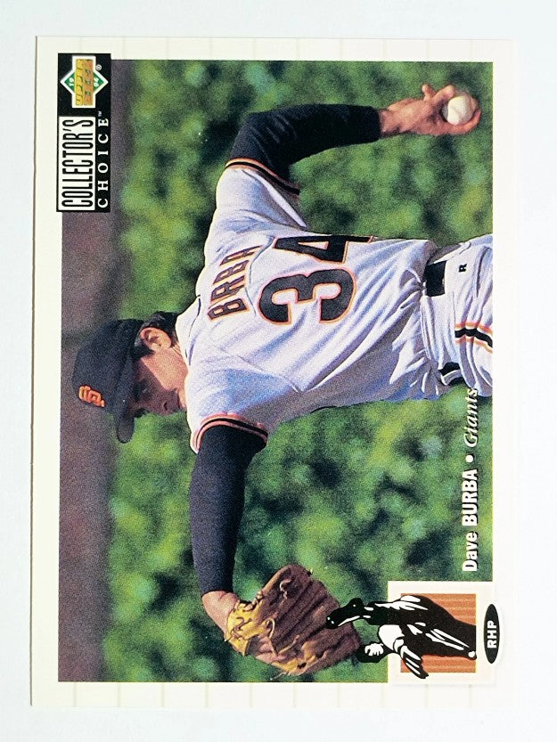 1994 Collector's Choice #67 Dave Burba