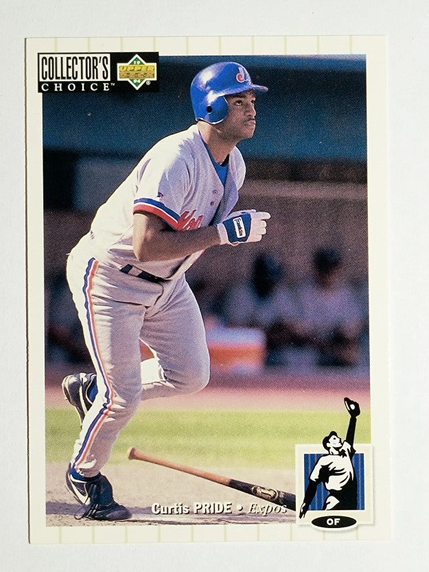 1994 Collector's Choice #233 Curtis Pride RC