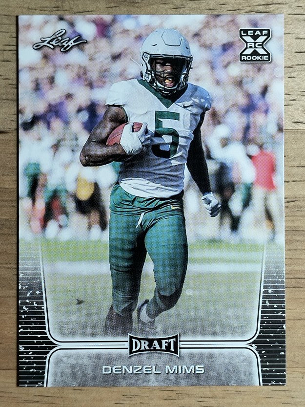 2020 Leaf Draft #27 Denzel Mims