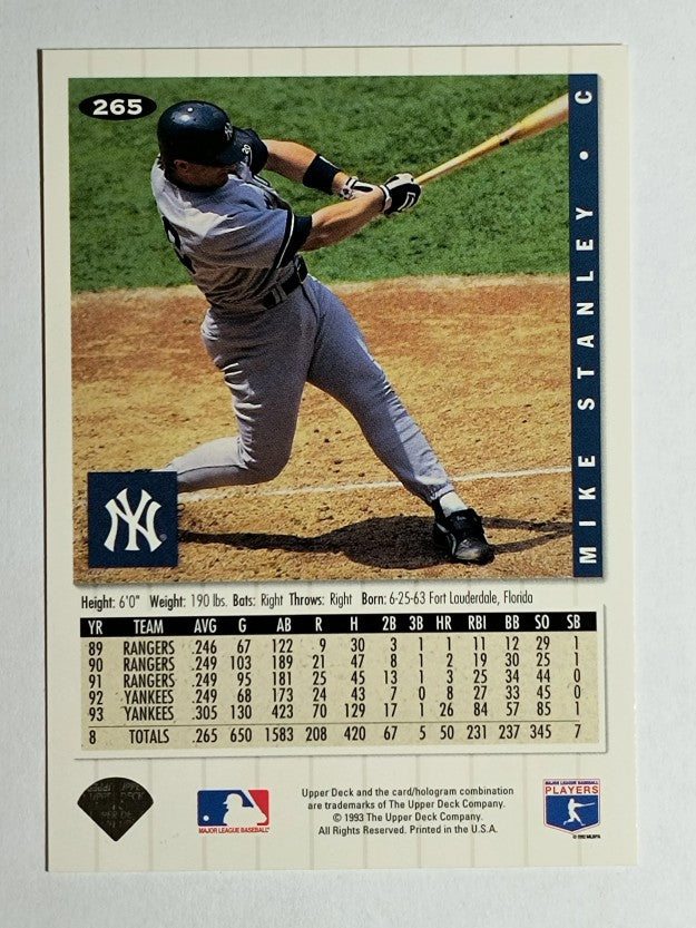 1994 Collector's Choice #265 Mike Stanley