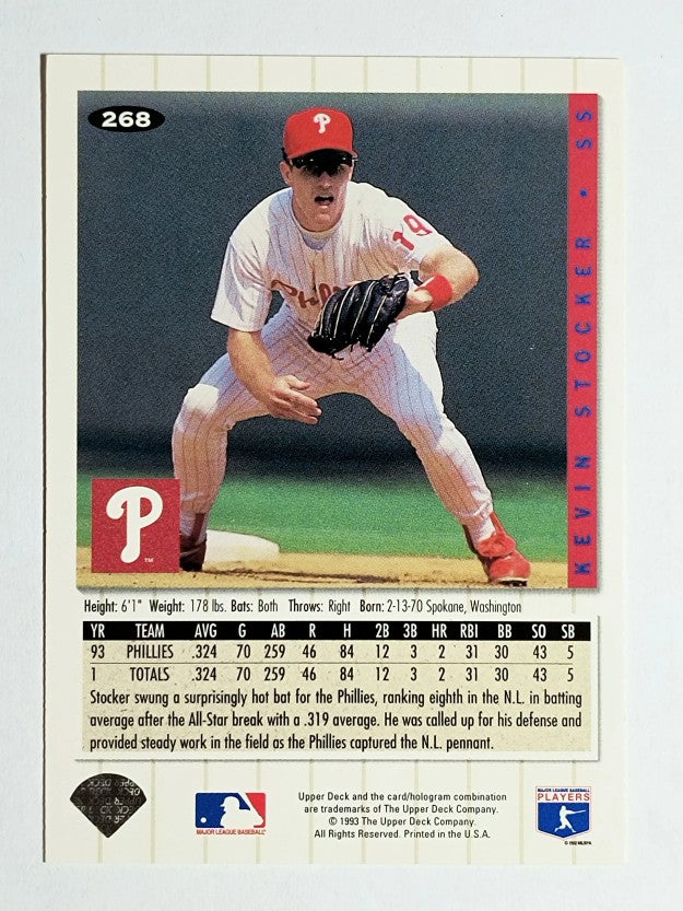 1994 Collector's Choice #268 Kevin Stocker