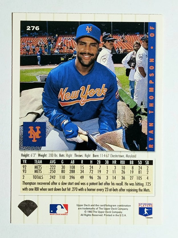 1994 Collector's Choice #276 Ryan Thompson