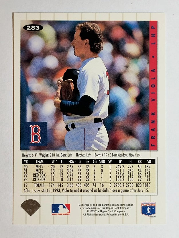 1994 Collector's Choice #283 Frank Viola