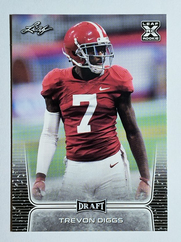 2020 Leaf Draft #57 Trevon Diggs