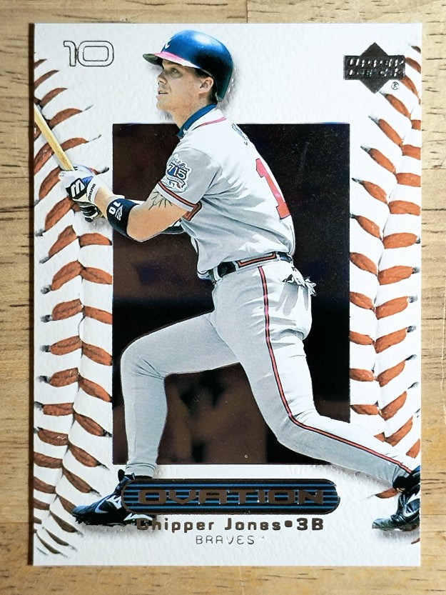 2000 Upper Deck Ovation #8 Chipper Jones