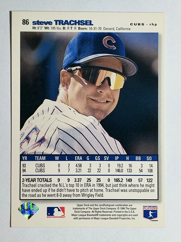 1995 Collector's Choice SE #86 Steve Trachsel
