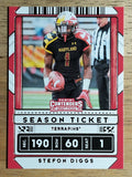 2020 Panini Contenders Draft Picks #92 Stefon Diggs