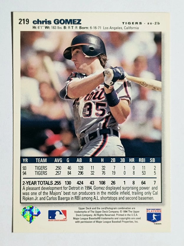1995 Collector's Choice SE #219 Chris Gomez