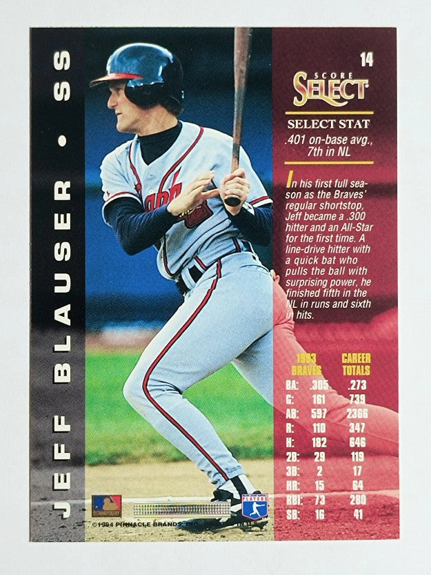 1994 Select #14 Jeff Blauser