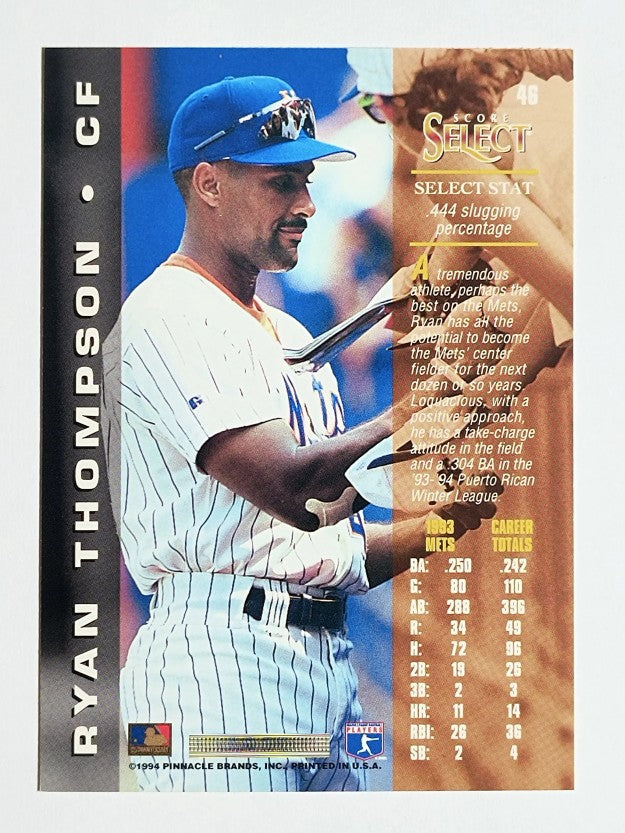 1994 Select #46 Ryan Thompson