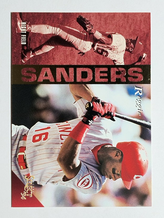 1994 Select #71 Reggie Sanders