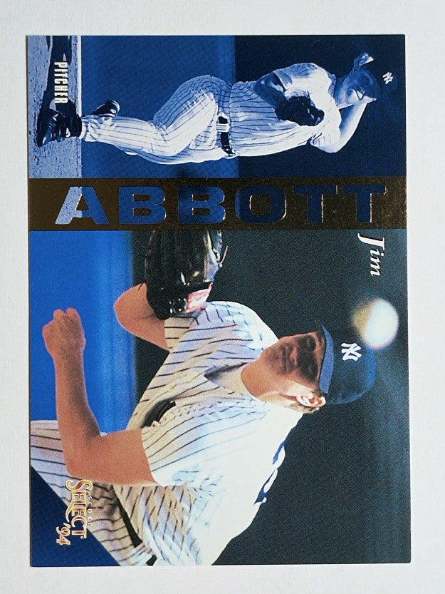 1994 Select #78 Jim Abbott