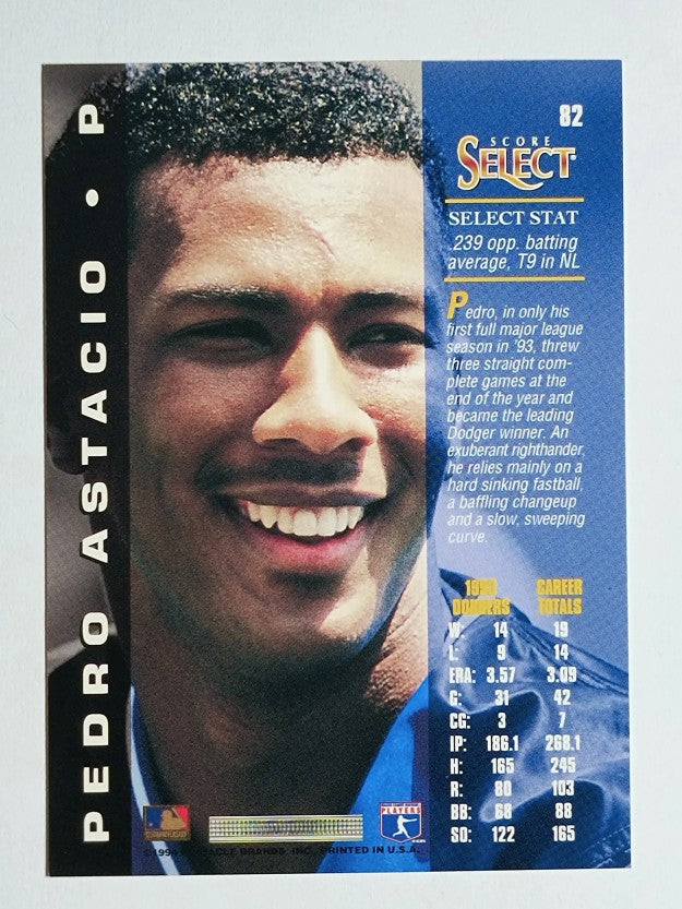 1994 Select #82 Pedro Astacio