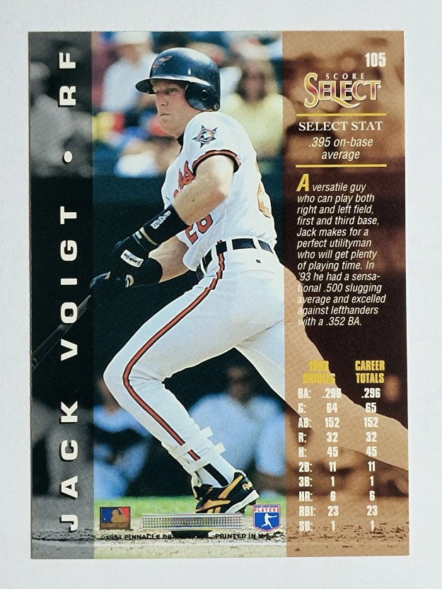 1994 Select #105 Jack Voigt