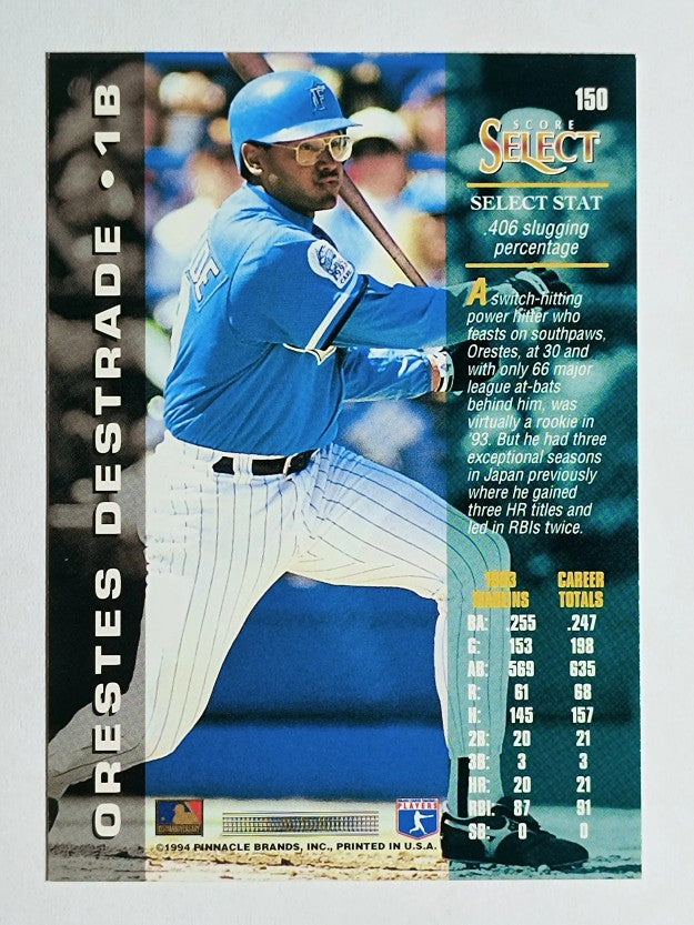 1994 Select #150 Orestes Destrade