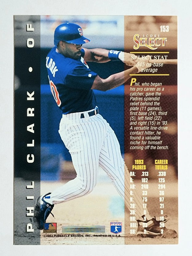 1994 Select #153 Phil Clark
