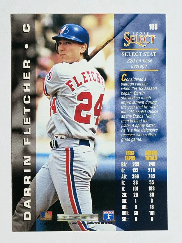 1994 Select #168 Darrin Fletcher