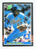 1985 Leaf/Donruss #55 Pascual Perez
