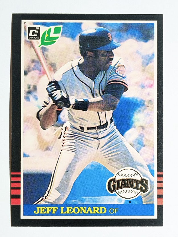 1985 Leaf/Donruss #92 Jeff Leonard