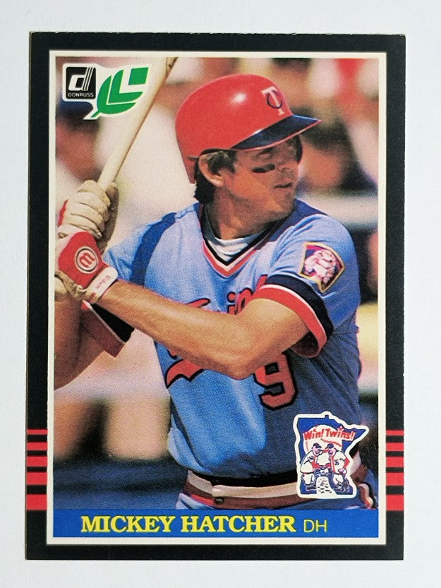 1985 Leaf/Donruss #224 Mickey Hatcher