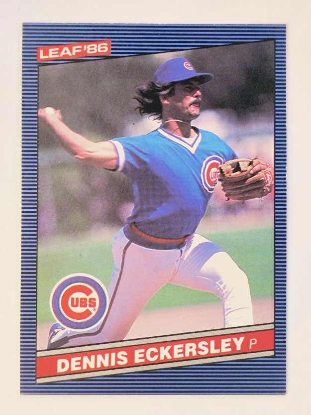 1986 Leaf/Donruss #113 Dennis Eckersley