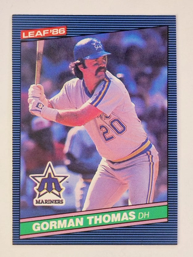 1986 Leaf/Donruss #213 Gorman Thomas