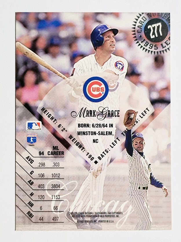 1995 Leaf #277 Mark Grace
