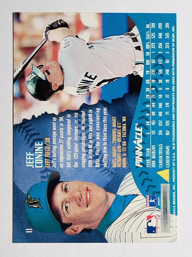 1995 Pinnacle #11 Jeff Conine