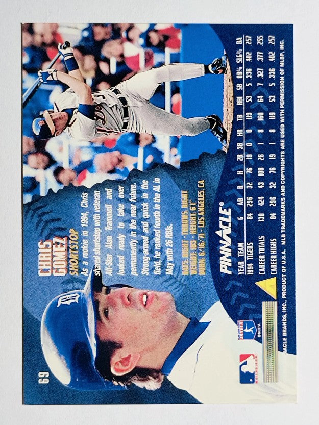 1995 Pinnacle #69 Chris Gomez