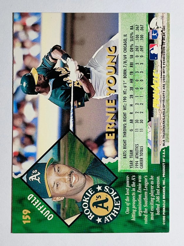1995 Pinnacle #159 Ernie Young