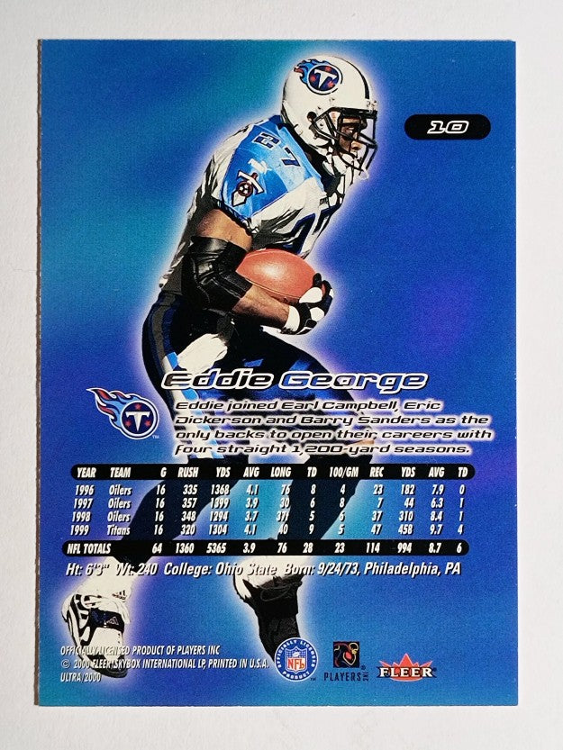 2000 Ultra #10 Eddie George