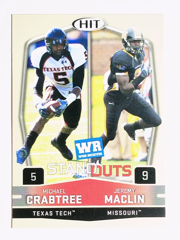 2009 SAGE HIT #54 Michael Crabtree SO/Jeremy Maclin
