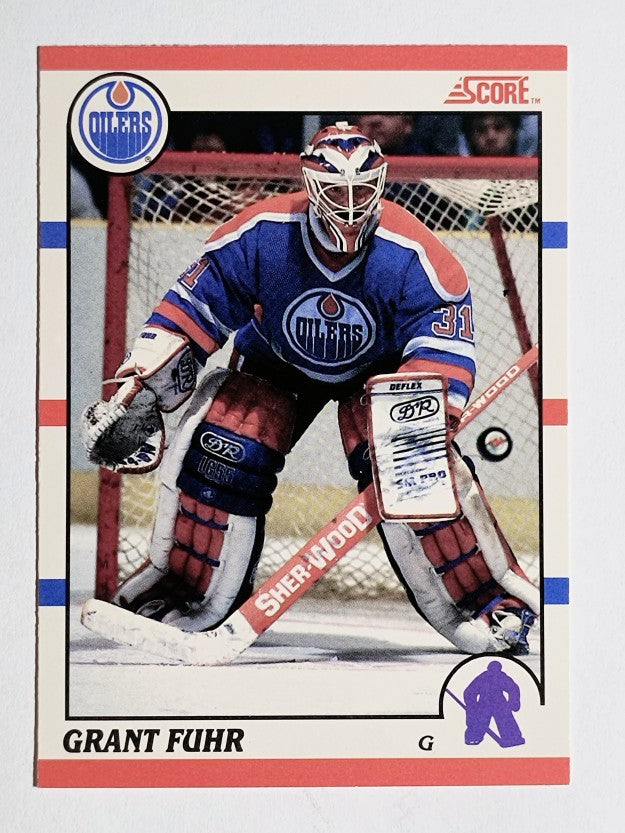 1990-91 Score Canadian #275 Grant Fuhr
