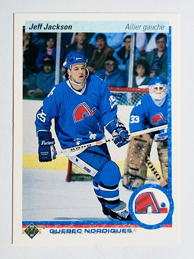 1990-91 Upper Deck French #291 Jeff Jackson