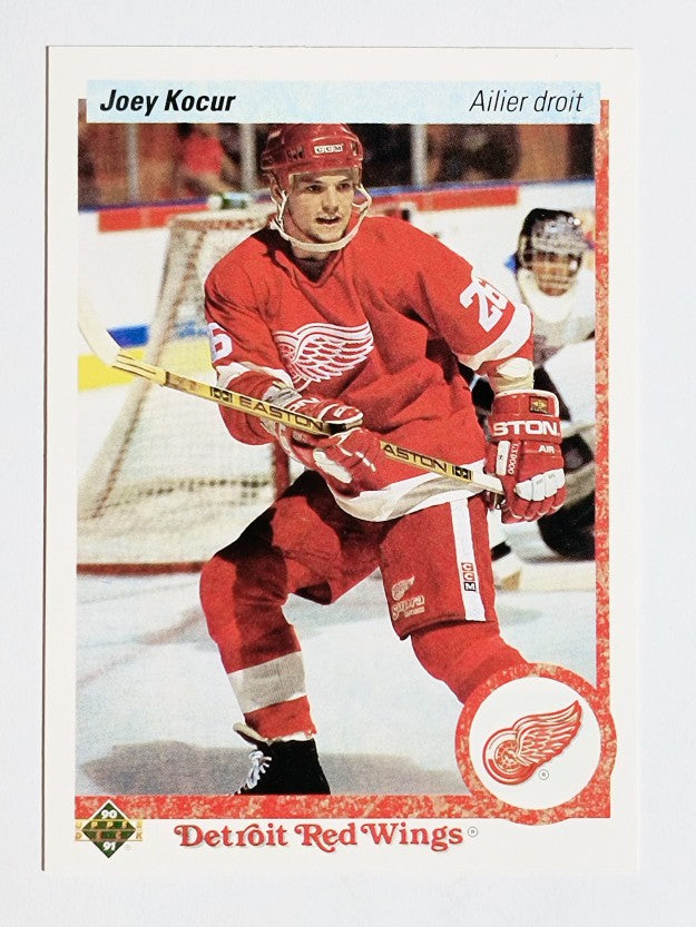 1990-91 Upper Deck French #411 Joey Kocur RC