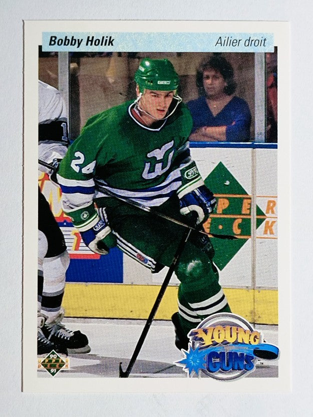 1990-91 Upper Deck French #534 Bobby Holik YG RC