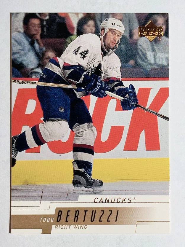 2000-01 Upper Deck #169 Todd Bertuzzi