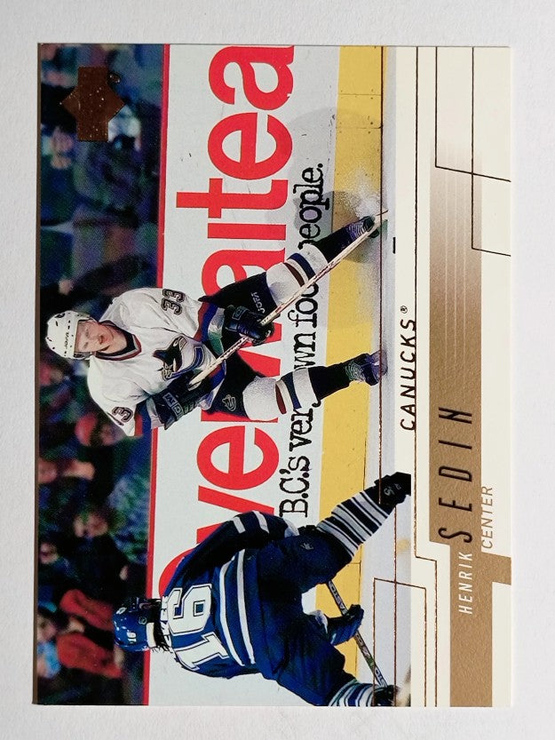 2000-01 Upper Deck #402 Henrik Sedin