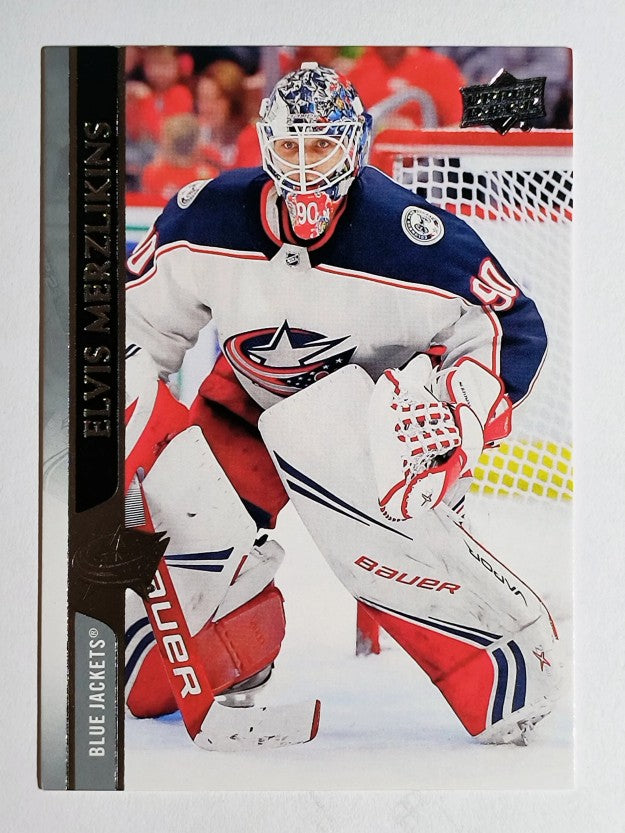 2020-21 Upper Deck #55 Elvis Merzlikins