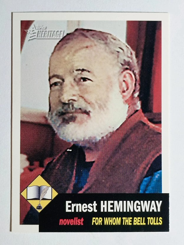 2009 Topps American Heritage #10 Ernest Hemingway
