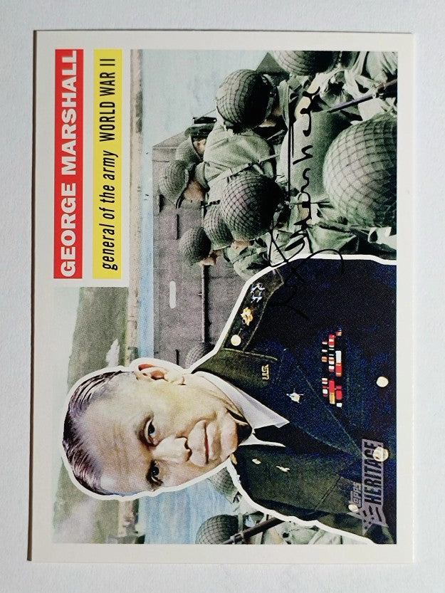 2009 Topps American Heritage #23 George Marshall